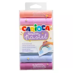 Set de creație Carioca 42673 Tempera solida Temperello Pastel 8buc