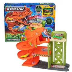 Машина HTI 1415001 Set de joacă: Cuibul Șarpelui cu 2 mașinuțe, Teamsterz