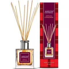 Ароматизатор воздуха Areon Home Perfume Sticks 150ml + свеча (Apple & Cinnamon)