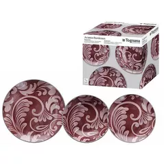 Тарелка Tognana 31900 Acanto Bordeaux 18piese, ceramica