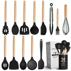 Набор столовых приборов miscellaneous KU19BK 12pcs/set, Black