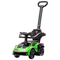 Толокар Richi R38 / 7 (79693) cu maner Lamborghini verde 661 / 1