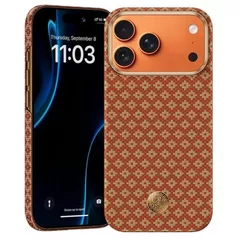 Husă pentru smartphone Benks ArmorAir ArmorGrid Phone Case Built with Kevlar iP17 Pro Max (Fortune Orange)