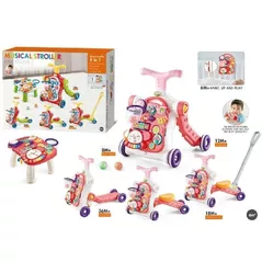 Ходунок Richi (44986) Premergator cu activitati pe baterii 5in1