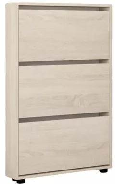 Raft pentru încălțăminte Mobildor-Lux Leo Slim 60x16x125H cm Sonoma