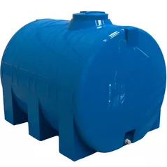 Duș de vară Uniplast 37264 Rezervor apa 5000 L orizontal, oval (albastru) cu stut