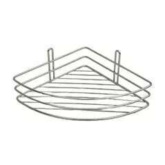 Raft de baie Hydro S 0430360 Etajera coltar pentru baie, Metal/Crom