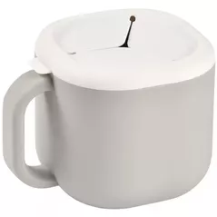 Посуда для кормления Beaba B913565 Recipient silicon pentru gustari Velvet Grey