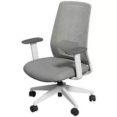 Fotoliu de birou Deli CSBD02, сетка и обивка, серое