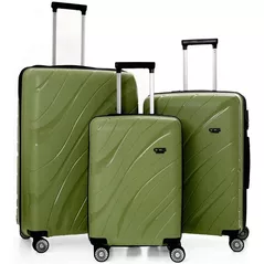 Valiză CCS 5223 Set Khaki