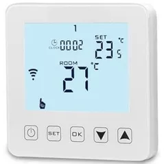 Термостат Lianat 6300 pardoseala HY08WW-2 RADIO alb