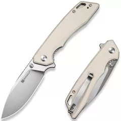Нож походный Sencut S25055-2 Stratex, G10 fildeș, Liner Lock
