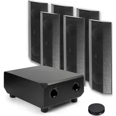 Колонки Hi-Fi LitheAudio 5.1 Wireless Surround Sound Cinema Kit With WiSA SoundSend (B-IO1-W-51SS-B)