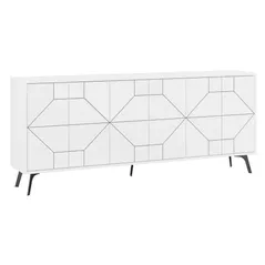 Casetieră Trendy Duna 183, Alb 184x77x35cm