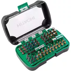 Set de tubulare, bite, duze Hitachi-Hikoki Set 60 bite cu 2 prelungitoare pentru masina de insurubat