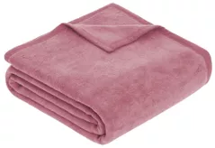 Домашний текстиль Ibena 3560/544 Uni Decke Porto Mauve
