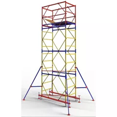 Scară Lider-Tech 11+1 Turn mobil PSRV, H=15.7m (marimea podinei 2.0x1.2m)