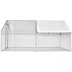 Курятник Micul Fermier Cotet (tarc) pasari 3x4x2m otel (MF-TP1002-S001-G01)