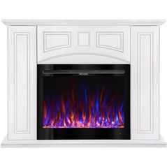 Камин электрический ArtFlame Toulouse & Colorado, 1050x1350x320 mm, Alb