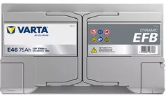 Acumulator auto Varta 75AH 730A(EN) клемы 0 (315x175x175) S5 010 EFB (575500073K262)