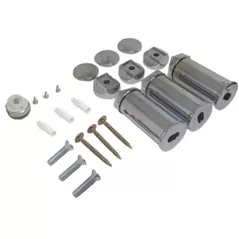 Accesoriu sisteme de încălzire Radiva 91452 Set din 3 fixage pentru uscator (crom)