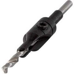 Сверло Wolfcraft 2500000 Burghiu cu zencuitor, pentru gaurire preliminara 3.5x9.5mm