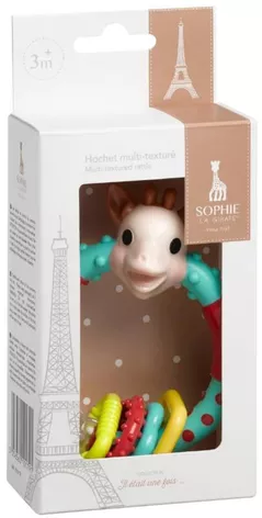 Погремушка Sophie la Girafe 010179 Multi-Textured Rattle