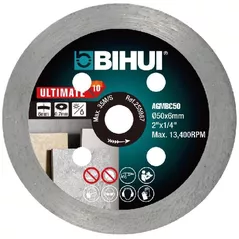 Disc de tăiere Bihui AGMBC50 алмазный сплошной 50x6x0.7mm