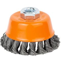 Set de tubulare, bite, duze SomaFix Tools SFX6222 perie din sârmă împletită conus tijă.125mm.M14, 82052