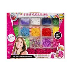 Набор для творчества miscellaneous 9305 Set elastice pentru bratari 400051