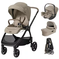 Сărucior pentru copii Joie T2513AASDS000 Valora Sandstone, 3in1