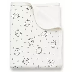 Lenjerie de pat pentru copii PernaMea Cuvertura tricot dublata Ursulet (PM.101543/4)
