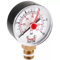 Accesoriu sisteme de încălzire Profactor Manometru D.53 0-10 BAR