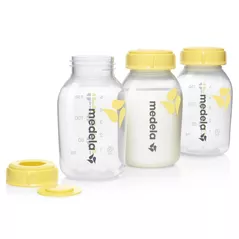 Cană cu pai Medela 0074 Set 3 biberoane 150ml