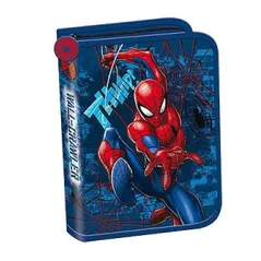 Penar școlar St.RIGHT 57835 Penar 1zip, 20.5x14x3.5cm, Spiderman, textil