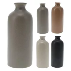 Vază Holland 22528 керамическая Бутыль H13сm, D5cm цветная