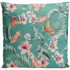 Pernă H&S 57414 Perna pentru canapea 45x45cm, Flori, poliester (asort.)