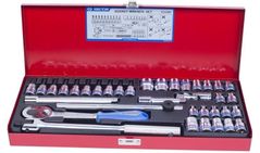 Set de unelte de mână King Tony 3034MR набор 3/8" торцевых головок, E-тип, насадок бит TORX, принадлежностей, 34 пр.