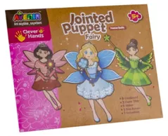 Набор для творчества Momki MKCH1056 Set de artizanat Papusa cu articulatii, Zana