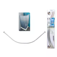 Карниз для ванной Tendance 47210 Карниз для шторки дуга-форма 90x90cm