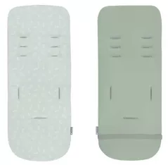 Accesorii pentru cărucior Kikka Boo 31106010108 Husa cu spuma de memorie pentru carucior Leaves Mint