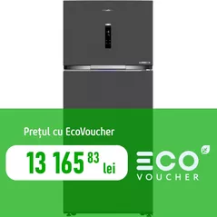 Frigider cu congelator sus Grundig GDPN67830FXRW