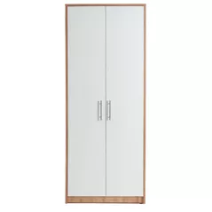 Dulap Andra Gama Eterna Alb platină, Stejar sălbatic