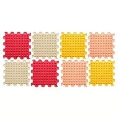 Covoraș de joacă Ortoto OTO-S-LPI-SO Ortopedic-Puzzle Mici Piramide Set