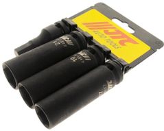 Set de tubulare, bite, duze JTC JTC-J404B набор головок ударных глубоких 1/2" 17,19,21 мм и НЕХ12 (4 предм.)