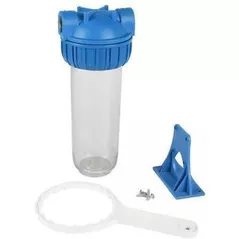 Cartuș filtre de tip-curgere Hydro S Corp transparent pentru filtru 10" 3/4"