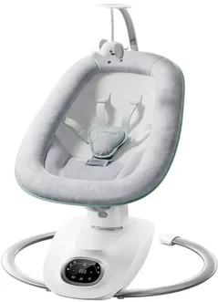 Детское кресло-качалка Momcozy AW001-GR12NB-A CocoSway cu leganare 3D