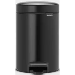 Урна для мусора Brabantia 11 33 21 NewIcon 3L, Matt Black