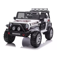 Mașină electrică pentru copii Richi MX618/3 Masina pe acumulator, alba