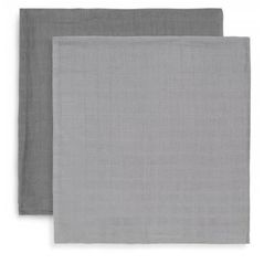Accesoriu pentru înfășat Jollein 435-852-65308 Pelinci din bumbac Bamboo Storm Grey, 115x115 cm, 2 buc.